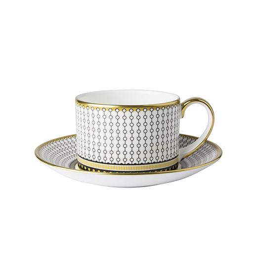 英国皇家瓷器-原点系列玛瑙黑-茶杯碟组合 商品图1