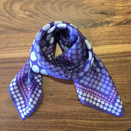 桑蚕丝小方巾（出口法国老佛爷百货） 商品图11