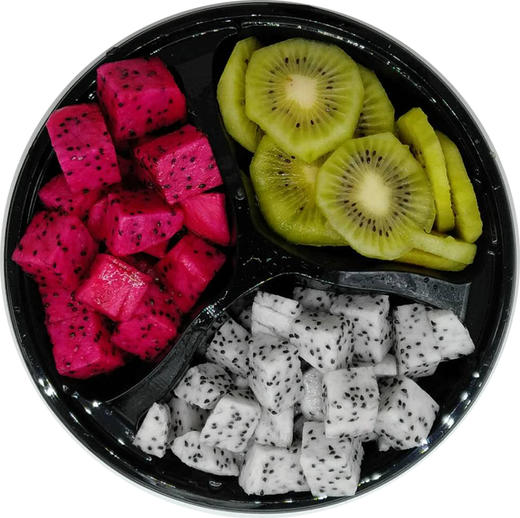 【三拼】红火龙果 白火龙果 猕猴桃 400g  - 水木田水果零食下午茶