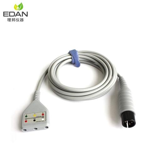 3导6针抗除颤型DIN接口主电缆 商品图0
