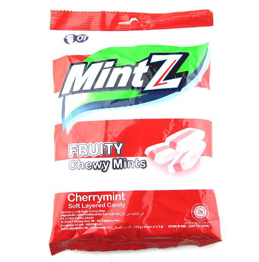【进口零食】*印尼原装进口 Mintz多口味特色薄荷味软糖 东南亚风味糖果125g 商品图3