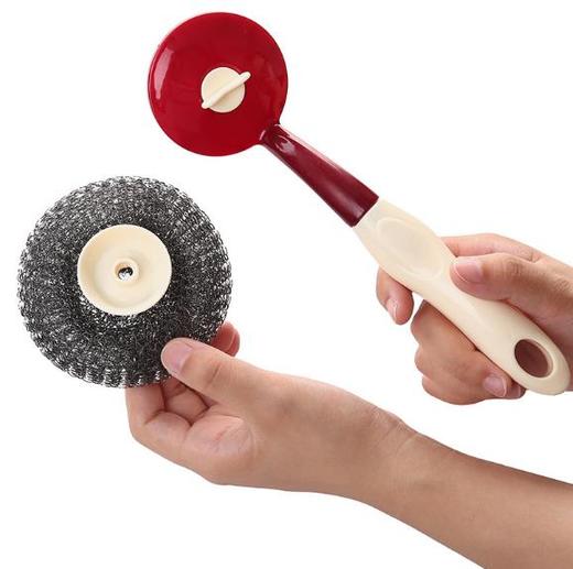 【家居用品】* 家居百货塑料长柄油污清洁刷 商品图1