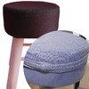 【家居】。实木换鞋凳圆凳创意小凳子时尚梳妆凳板凳餐桌凳布艺沙发凳矮凳 商品缩略图3