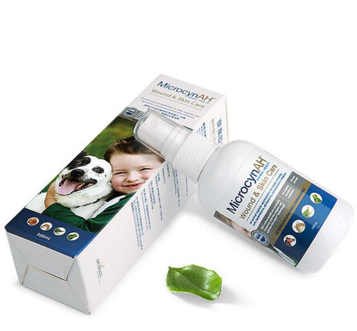 美国麦高臣 MicrocynAH 宠物神仙水 真菌皮炎 皮肤护理 猫狗通用 商品图2