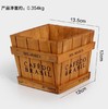 【家居用品】。复古做旧木质收纳盒 桌面整理收纳多肉花盆创意家居用品 商品缩略图3