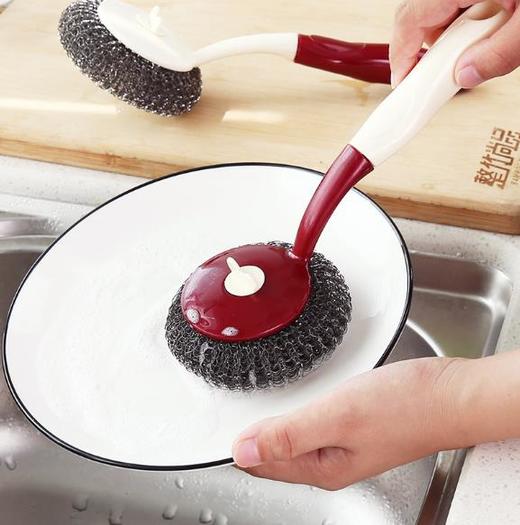 【家居用品】* 家居百货塑料长柄油污清洁刷 商品图3