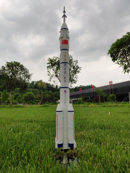 航天馆长征火箭模型