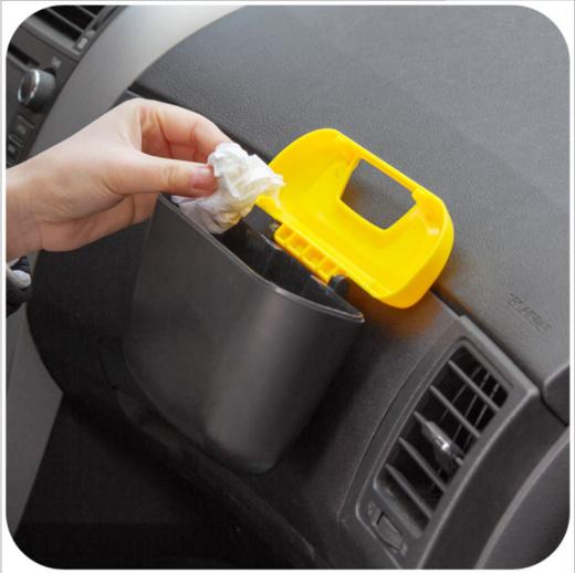 【汽车配饰】挂式车载垃圾桶 定制汽车垃圾桶汽车用品 商品图2