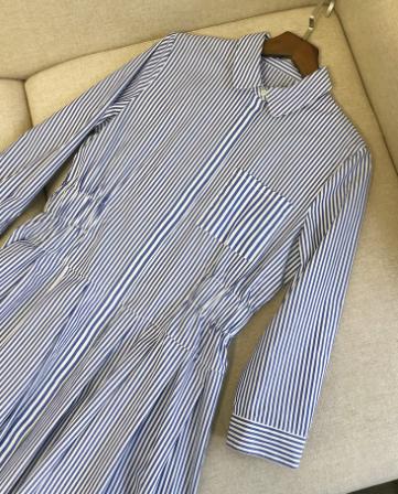 【服饰鞋包】轻奢系显瘦气质优雅衬衫连衣裙 商品图3