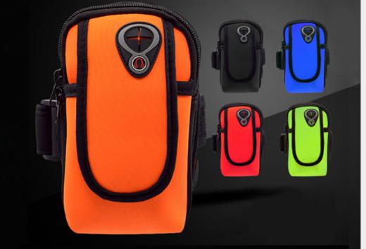 【运动装备】户外运动跑步手机臂包健身多功能手腕包通用手臂包 商品图1