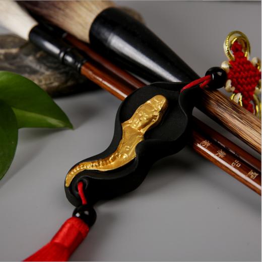 【汽车配饰】*汽车挂件 车内装饰用品柳叶观音汽车挂饰炭雕车挂 商品图3