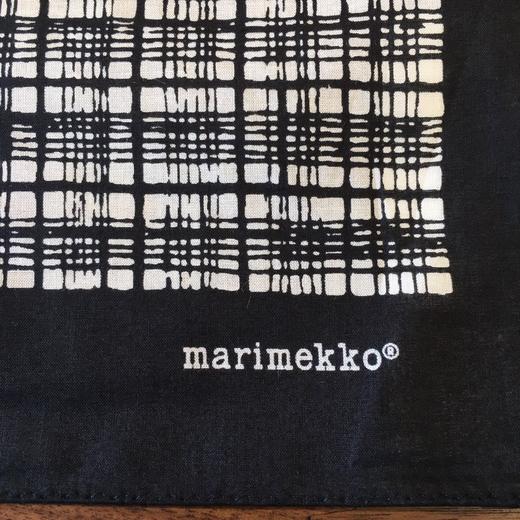 瑞典marimekko品牌精梳棉印花小方巾 商品图1
