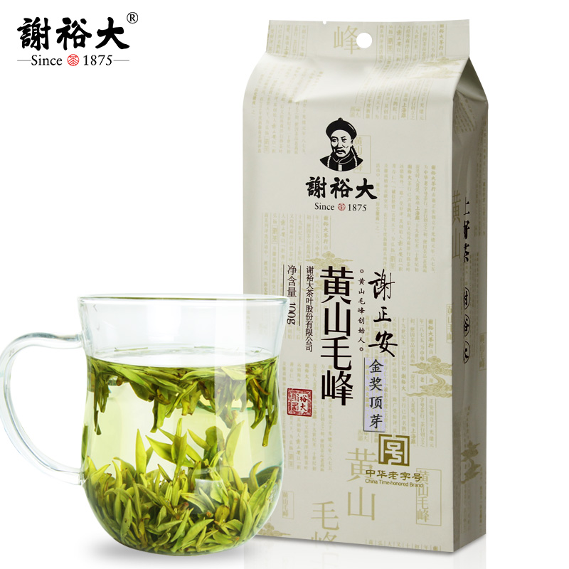 【2026新茶上市】谢裕大黄山毛峰 金奖顶芽 100g 明前自饮