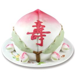 御茶膳房庆典寿桃之【天下一桃从】老人生日祝寿礼品过寿蛋糕点心