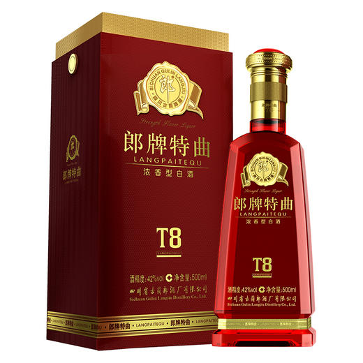 【推荐】郎酒 郎牌特曲T8 42度 单瓶装白酒 500ml 浓香型 商品图4
