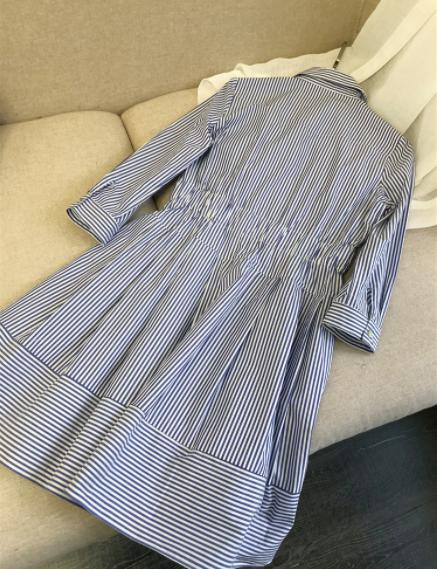 【服饰鞋包】轻奢系显瘦气质优雅衬衫连衣裙 商品图1