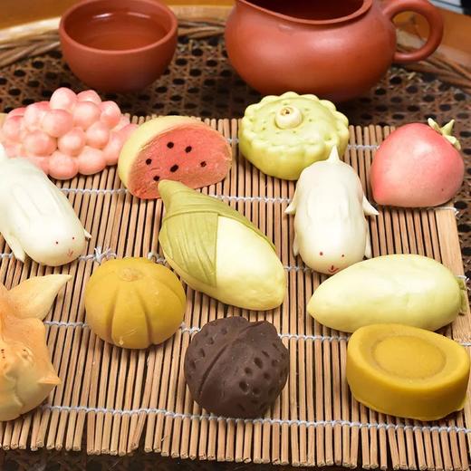 御茶膳房食品家富年丰糕点礼盒装寿桃馒头面果儿手工面点舌尖上的中国