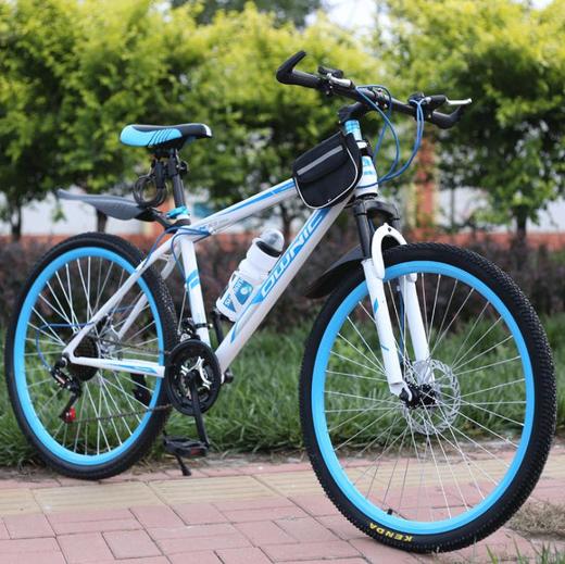 【自行车】。26寸山地车自行车变速车成人男女式学生越野动作赛车单车 商品图0
