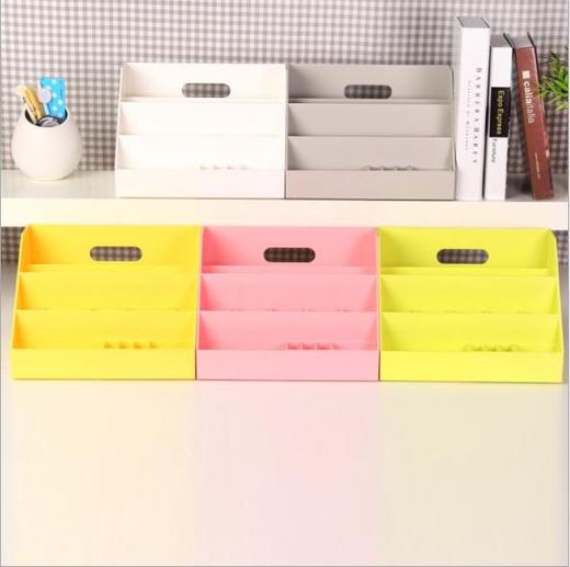 【收纳整理】*纳川桌面整理柜办公用品收纳盒 商品图4