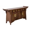 新仿黑胡桃木新中式连三连体柜玄关桌QN17070004110 Newly made Black walnut wood Reproduction Buffet cabinet 商品缩略图2