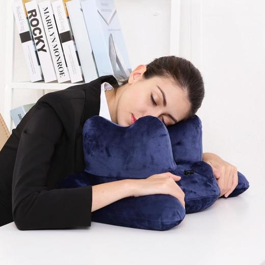 【抱枕】。商旅宝TF428N便携式办公白领午睡枕 家居旅游旅行靠枕抱枕 商品图0