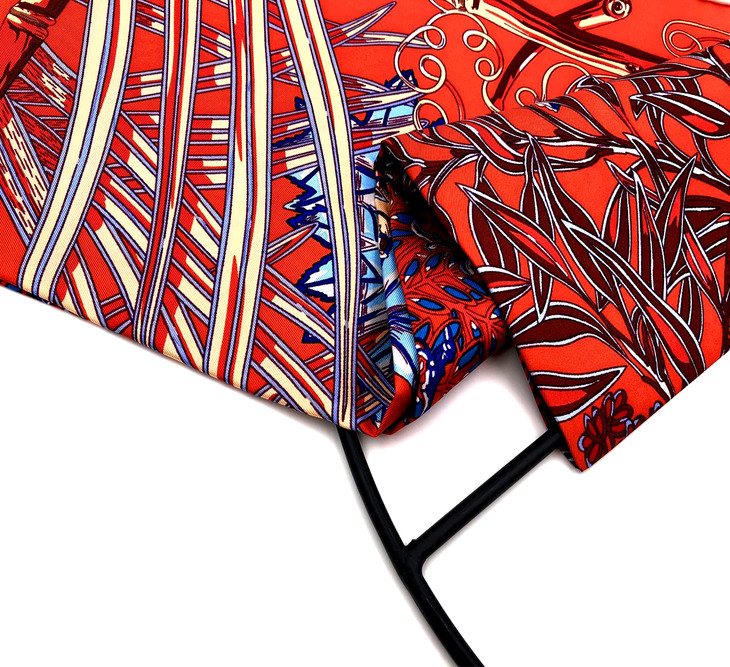 太湖雪真丝斜纹方巾