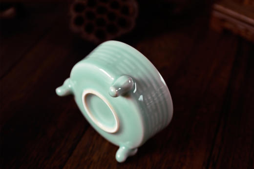 龙泉青瓷香炉，抄经焚香，三足线香炉 商品图7