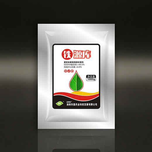 【铁源库 EDDHA螯合铁 】叶面肥 冲施肥1000g*1袋 包邮 微信：13739096627 商品图0