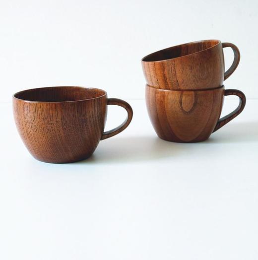 【居家】。酸枣木创意木杯子 日用百货茶杯咖啡杯 商品图0