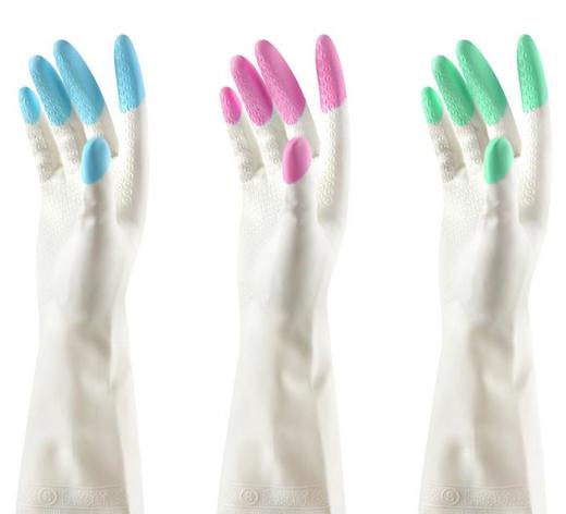 日用百货-家务清洁橡胶手套防水乳胶手套 商品图0