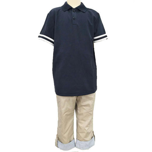 【美丽奥喀什市校服】喀什小学夏季运动服套装 商品图4