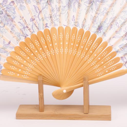 Korssan 棉竹骨时尚扇 （出口日本）CSS1363003 05L 蓝 商品图2