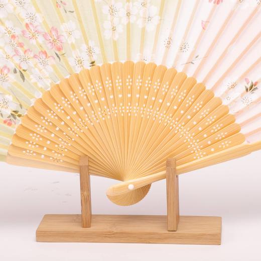 Korssan 棉竹骨时尚扇 (出口日本）CSS1363003 03E绿 商品图2