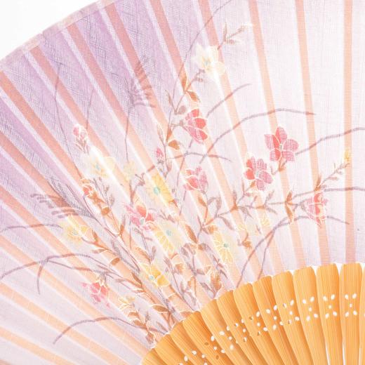 Korssan 棉竹骨时尚扇 (出口日本）KSS1563003 02K紫 商品图1