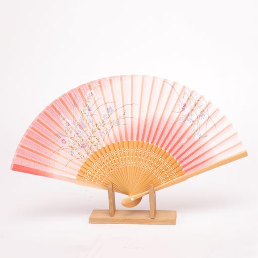 Korssan 棉竹骨时尚扇 （出口日本）CSS1363003 02A 红 商品图0