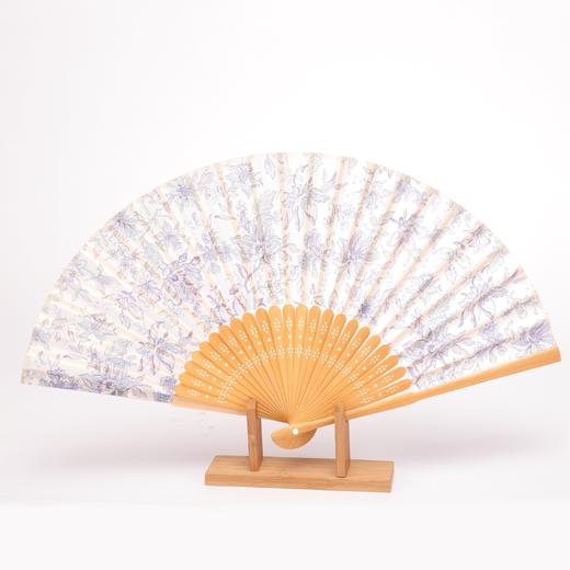 Korssan 棉竹骨时尚扇 （出口日本）CSS1363003 05L 蓝 商品图0