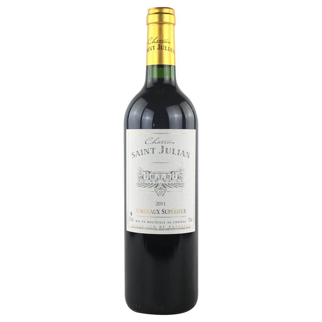 圣朱利安庄园干红葡萄酒 2011 Chateau Saint-Julien, Bordeaux Superieur, France