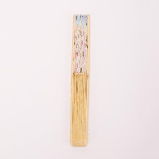 棉竹骨时尚扇 (出口日本)KSS1563003 04L蓝 商品图3