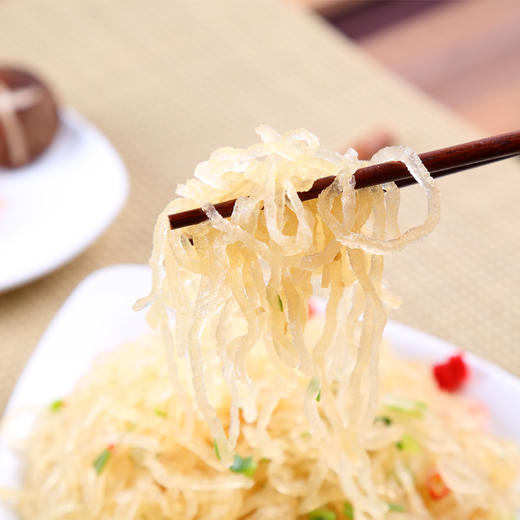 固始特产皮丝干货猪皮丝方便半成品家常私房菜凉拌食材350g