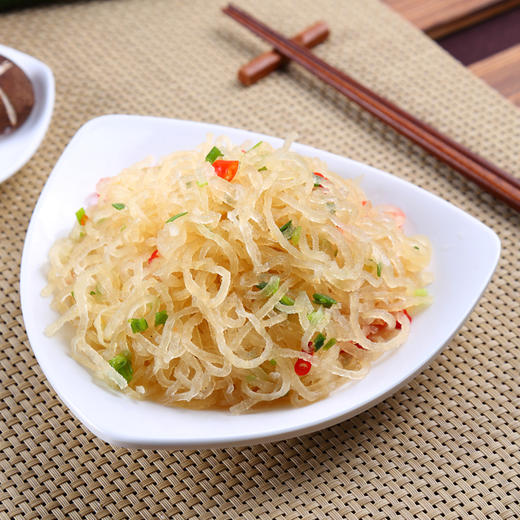 固始特产皮丝干货猪皮丝方便半成品家常私房菜凉拌食材350g