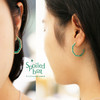 SpoiledBart Jewelry 天然绿玉髓耳环 商品缩略图2