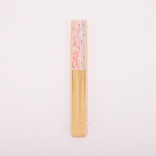 Korssan 棉竹骨时尚扇 (出口日本)CSS1563003 03R粉 商品图3