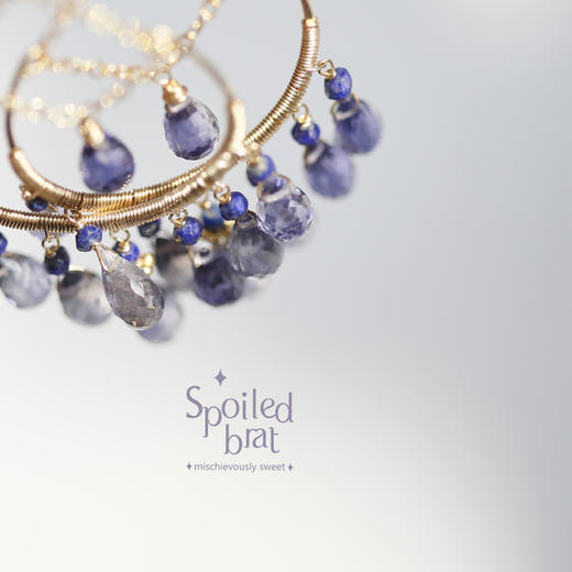 SpoiledBart Jewelry 经典carol系列耳环 商品图1
