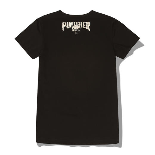 【19.9元1件】自由基地惩罚者紧身短T潮流印花修身体恤punisher印花T 商品图2