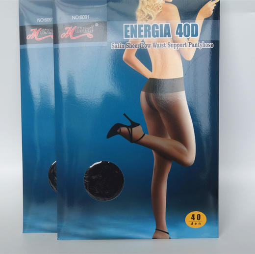 【丝袜】40D耐穿宽边防卷落连裤袜曼姿收腹提臀防勾丝丝袜 商品图1