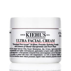 【一般贸易 镇店之宝】美国 Kiehl＇s 科颜氏 高保湿面霜 50ml/125ml （送科颜氏护唇膏）