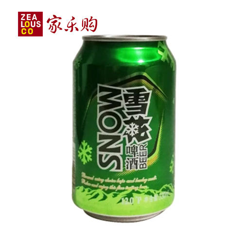 雪花优级12度啤酒330ml听
