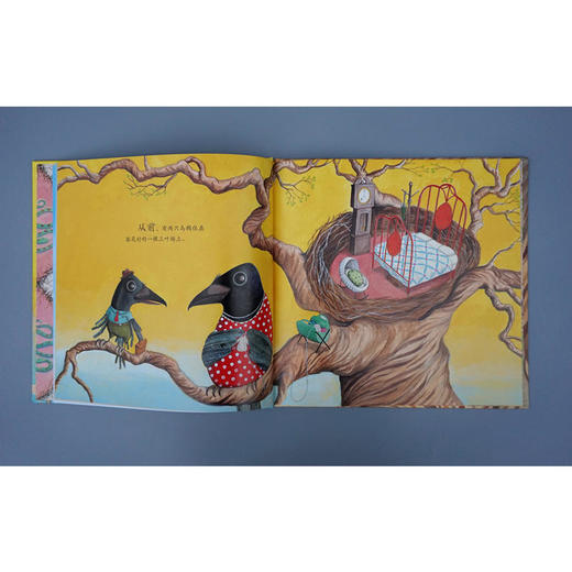 梨花村的乌鸦 精装童话书 3-6岁儿童启蒙读物 亲子共读睡前故事绘本 童话故事书童立方 书籍 商品图2