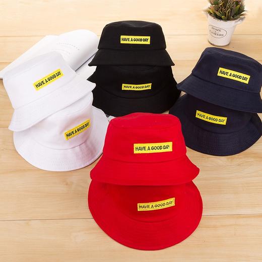 韩版新款贴布翻檐笑脸渔夫帽子数字渔夫帽JPY带授权招加盟代理 商品图4