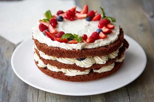 裸蛋糕——秋（动物奶油制作） 商品图1